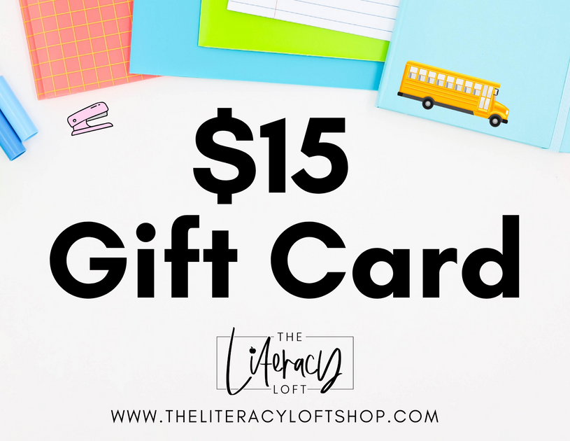 The Literacy Loft Gift Card BOGO Sale🤩