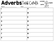 Adverbs Task Cards | Distance Learning | Google Slides & Forms
