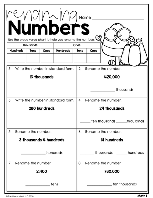 No Prep Packet Bundle 4th Grade – The Literacy Loft