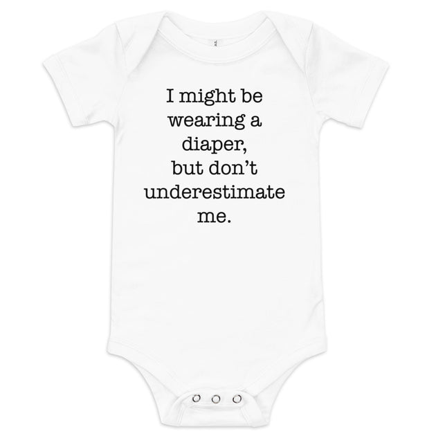 Baby short sleeve one piece The Literacy Loft