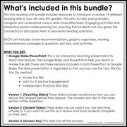 Reading Mini Unit Bundle 4th and 5th Grade