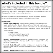 3rd Grade Reading Comprehension Mini Unit Bundle Worksheets Activities Exit Tickets Posters