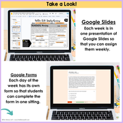9th Grade ELA Morning Work & Assessment Reading Comprehension Bundle High School