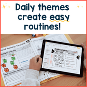 ELA Morning Work 2nd Grade {September} | Distance Learning | Google Slides