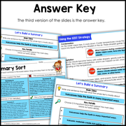 4th 5th Grade Summarizing Nonfiction Text Reading Comprehension Passages Unit