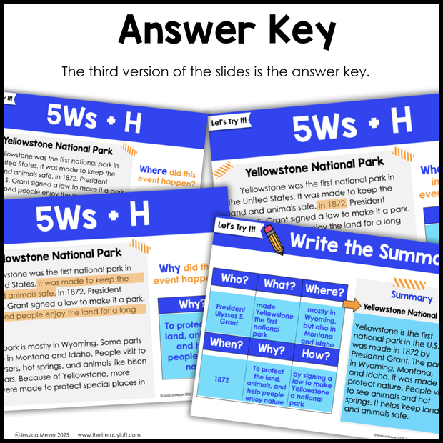 3rd Grade Summarizing Nonfiction Text Fun Reading Comprehension Passages Unit