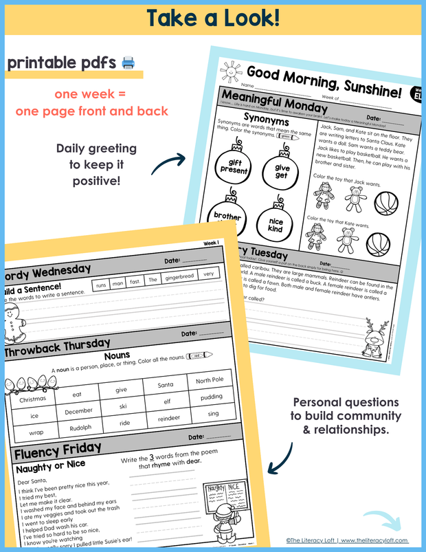 Math Morning Work 5th Grade {September} | Distance Learning | Google Apps