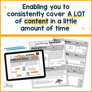 5th Grade ELA and Math Morning Work and Weekly Assessments Bundle