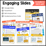 Reading Mini Unit Bundle 4th and 5th Grade