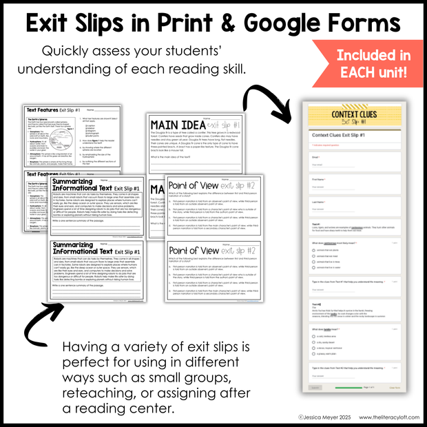 Reading Mini Unit Bundle 4th and 5th Grade