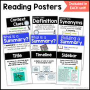 Reading Mini Unit Bundle 4th and 5th Grade