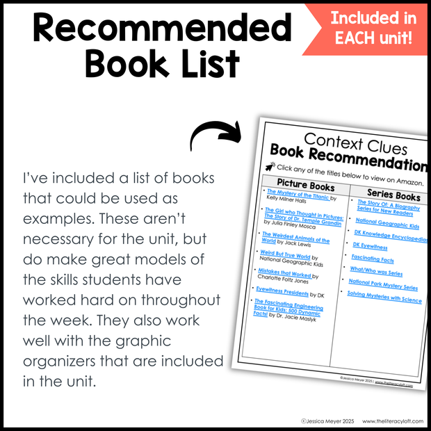Reading Mini Unit Bundle 4th and 5th Grade