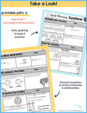 Math Morning Work 3rd Grade {October} | Distance Learning | Google Apps