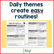 9th Grade ELA High School Daily Review Sub Plans December Grammar and Vocabulary