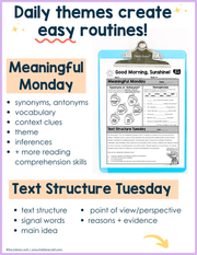 ELA Morning Work 2nd Grade {November} | Distance Learning | Google Slides