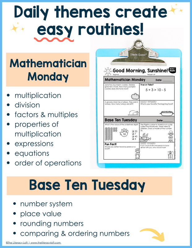 Math Morning Work 1st Grade {November} | Distance Learning | Google Apps