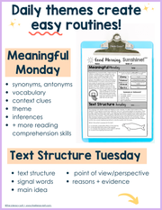 ELA Morning Work 4th Grade {July} | Distance Learning | Google Slides