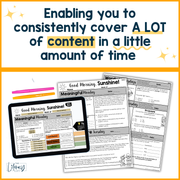 ELA + Math Morning Work 3rd Grade {The Bundle} | Google Slides + Forms