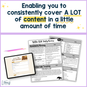 10th Grade ELA Daily Review & Assessment Reading Comprehension Bundle High School