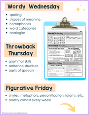 ELA Morning Work 3rd Grade {June} | Distance Learning | Google Slides