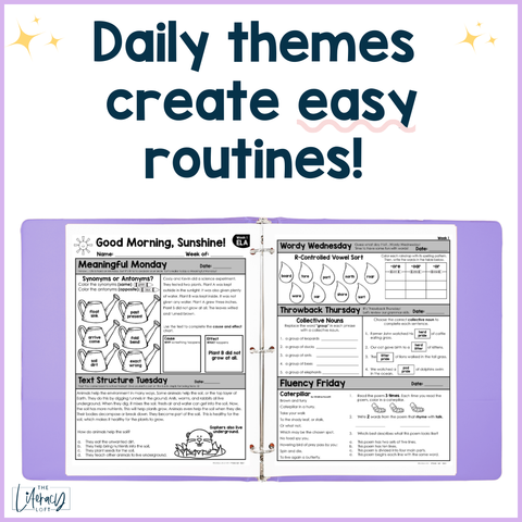 ELA Morning Work 2nd Grade {April} | Distance Learning | Google Slides