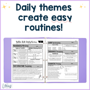 ELA Daily Review 8th Grade {April} | Distance Learning | Google Slides and Forms