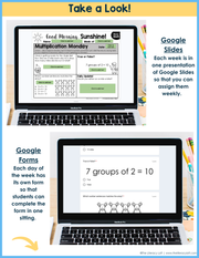 Math Morning Work 3rd Grade {December} I Distance Learning I Google Apps