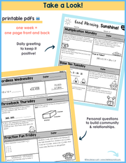 Math Morning Work 5th Grade {December} I Distance Learning I Google Apps