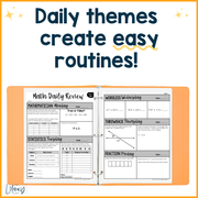 Math Daily Review 6th Grade {June} | Distance Learning | Google Apps