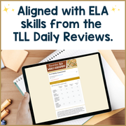 7th Grade ELA Reading Comprehension November Morning Work Assessment Daily Review