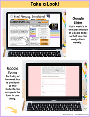 ELA Morning Work 4th Grade {June} | Distance Learning | Google Slides