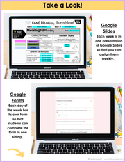 ELA Morning Work 3rd Grade {May} | Distance Learning | Google Slides