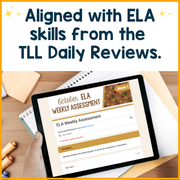 2nd Grade ELA Reading Comprehension October Morning Work Assessment Elementary
