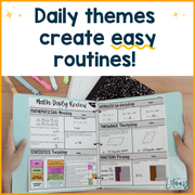 ELA + Math Daily Review 6th Grade {The Bundle} | Distance Learning | Google Slides