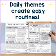 ELA Daily Review 8th Grade Bundle | Printable | Google Apps