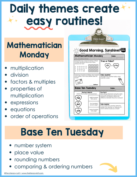 Math Morning Work 2nd Grade {February} I Distance Learning I Google Apps