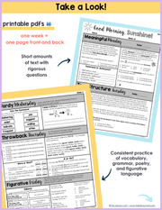 ELA Morning Work 4th Grade {May} | Distance Learning | Google Slides