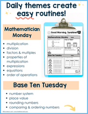 Math Morning Work 1st Grade {March} I Distance Learning I Google Apps