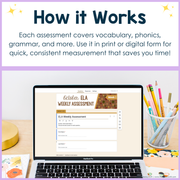 9th-10th Grade ELA Daily Review & Assessment Reading Comprehension Bundle High School