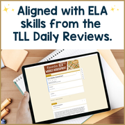9th Grade ELA Reading Comprehension November Fall Morning Work Assessment Thanksgiving High School