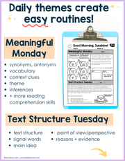 ELA Morning Work 2nd Grade {April} | Distance Learning | Google Slides