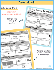 Math Morning Work 4th Grade {April} | Distance Learning | Google Apps