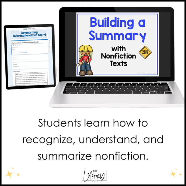 3rd Grade Summarizing Nonfiction Text Fun Reading Comprehension Passages Unit