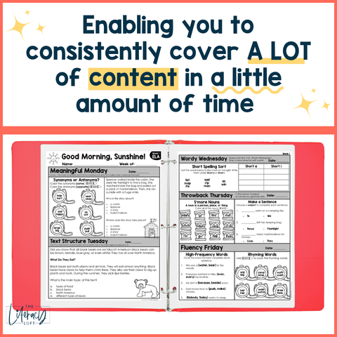 ELA Morning Work 2nd Grade {August} | Distance Learning | Google Slides