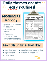 ELA Morning Work 2nd Grade {May} | Distance Learning | Google Slides