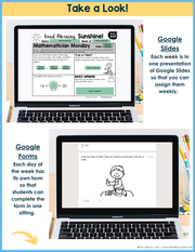 Math Morning Work 2nd Grade {May} | Distance Learning | Google Apps