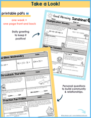 Math Morning Work 5th Grade {May} | Distance Learning | Google Slides