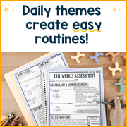 3rd Grade ELA and Math Morning Work and Weekly Assessments Bundle