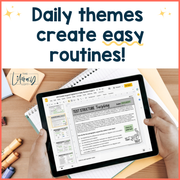 ELA Daily Review 6th Grade {August} | Distance Learning | Google Slides