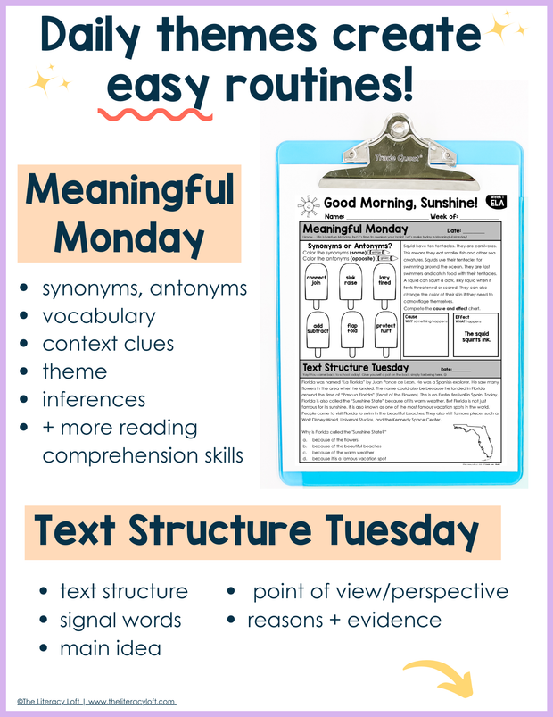 ELA Morning Work 2nd Grade {June} | Distance Learning | Google Slides